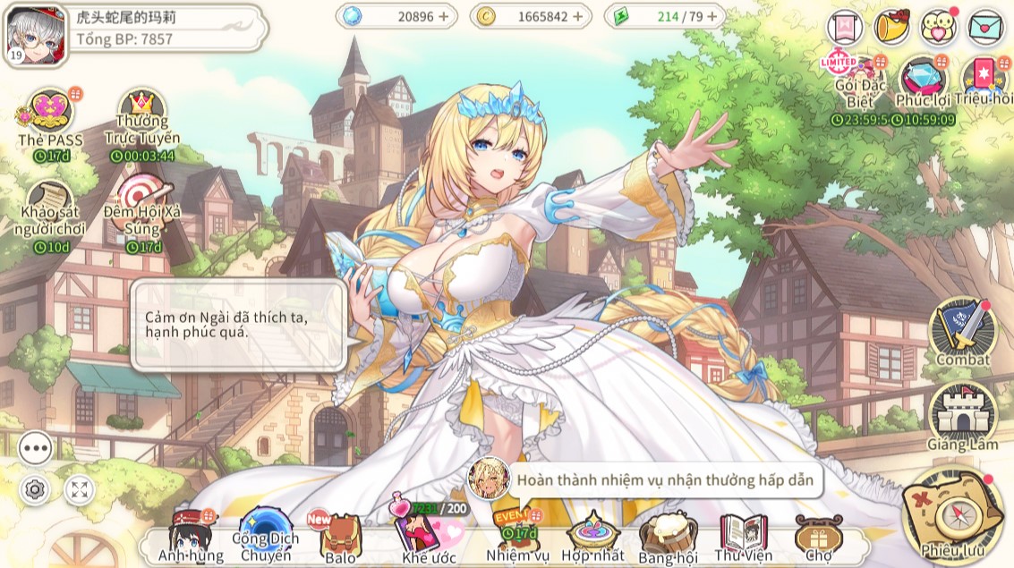 [Erolab] Cherry Tale reroll account Loại 0