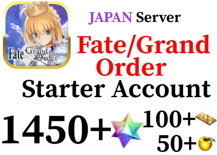 Acc gem starter FGO Jp
