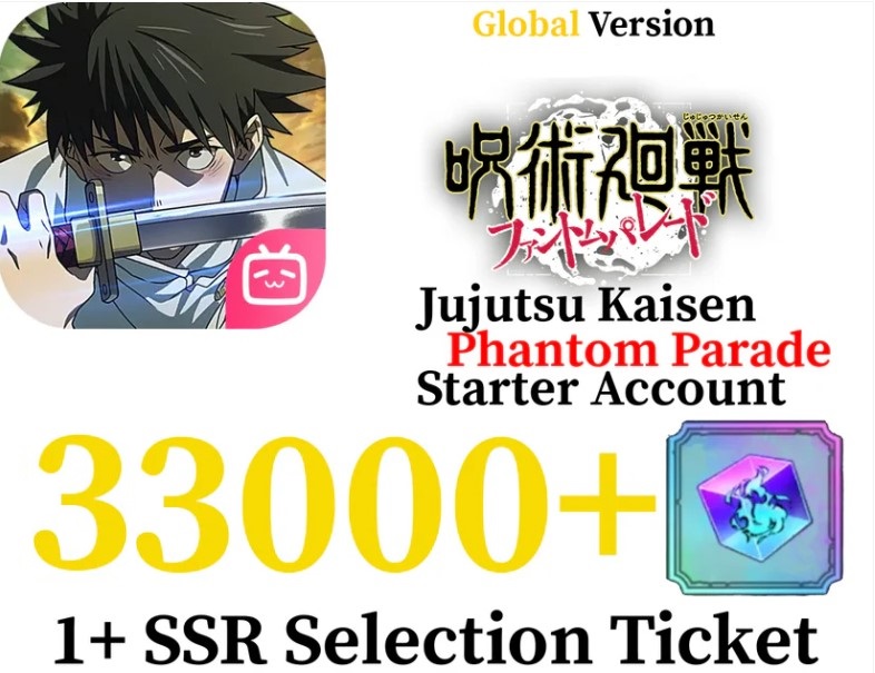 [Global] Jujutsu Kaisen Phantom Parade Gacha account
