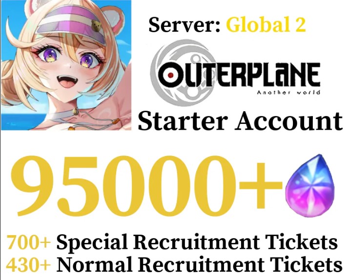 [Asia] Outer Plane Starter Reroll Account