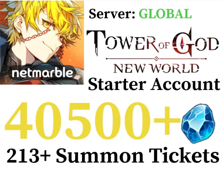 [GLOBAL]Tower of God New World Starter Account