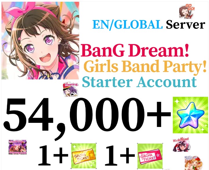 [GLOBAL] BanG Dream Bandori Starter Account