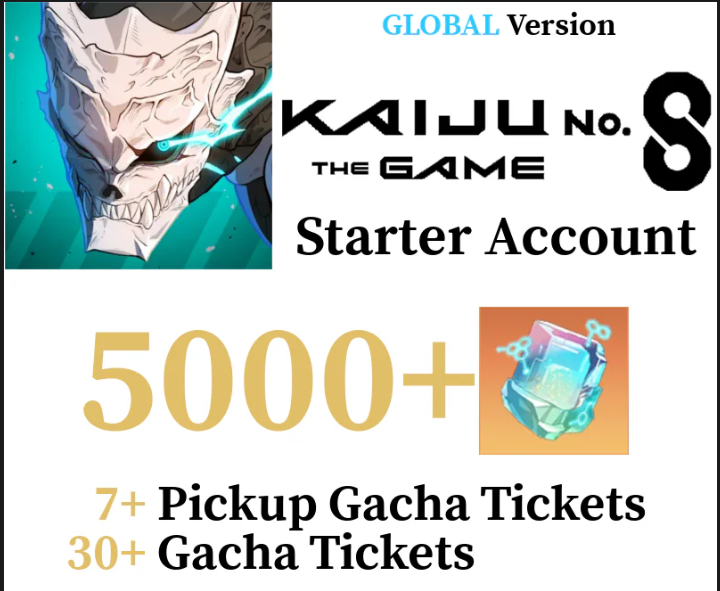 [Global] Kaiju No. 8 Reroll Account