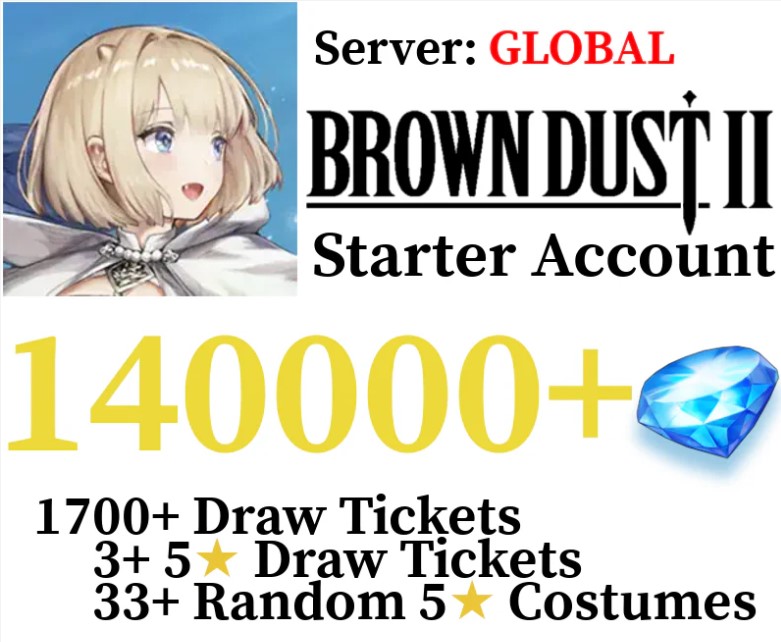 [Global] Browndust 2 Starter Account